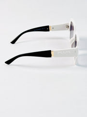 Prada – PR21ws – 60 – White Gradient – Acetate – Sunglasses – Ladies