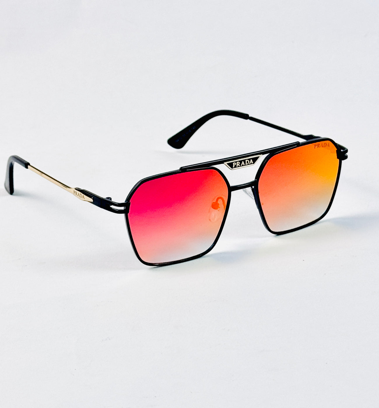 Prada – 19409 - 55 – Black Mercury – Metal – Sunglasses