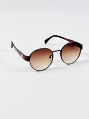Celine – 2124 - 58 – Brown – Metal – Sunglasses - Unisex