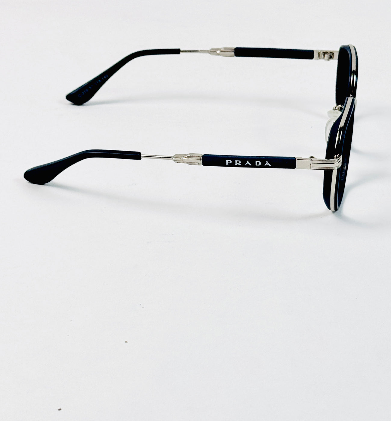 Prada – 310 – 54 - Silver Blue – Metal  – Optics - Unisex