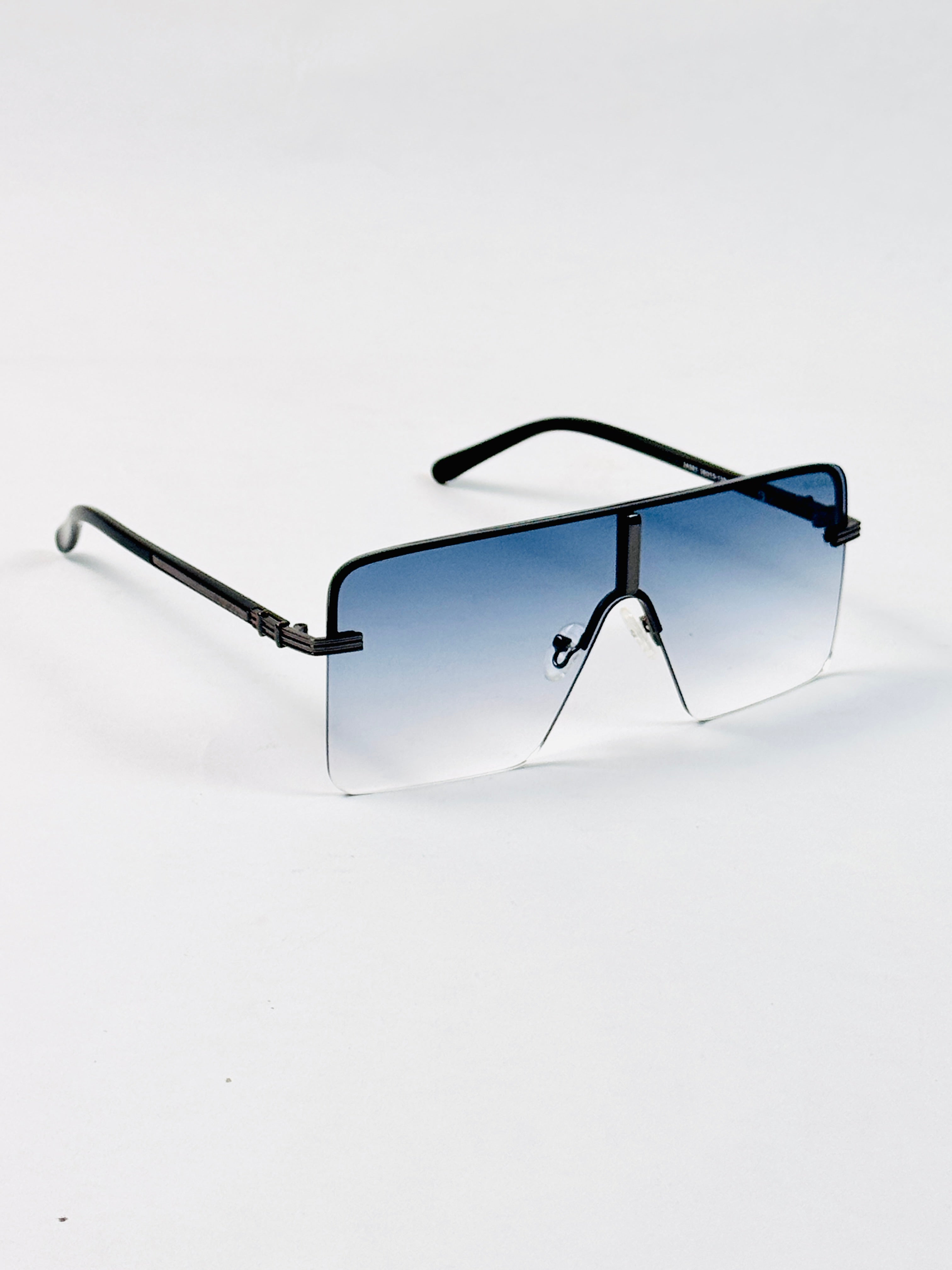 Balmain – 2A581 – 56 – Blue – Metal – Sunglasses – Unisex