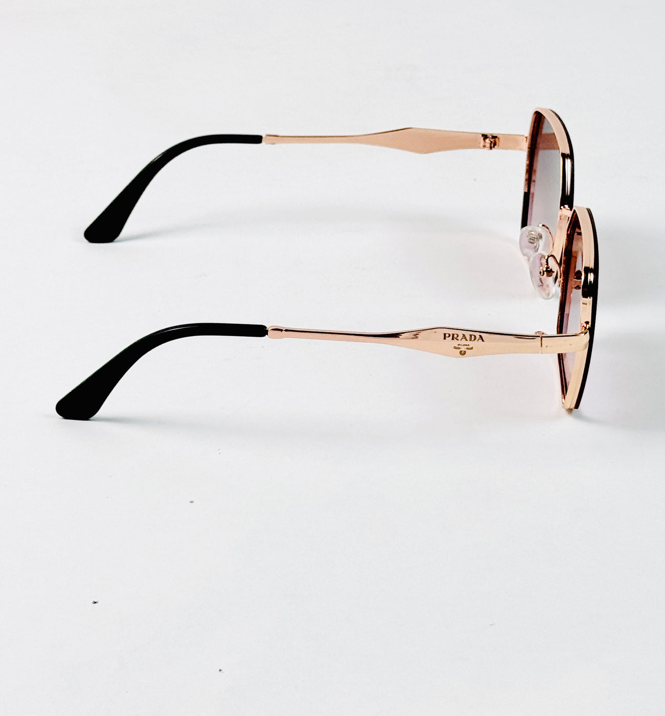 Prada – 88081 – 58 – Golden Pink – Metal – Sunglasses – Ladies