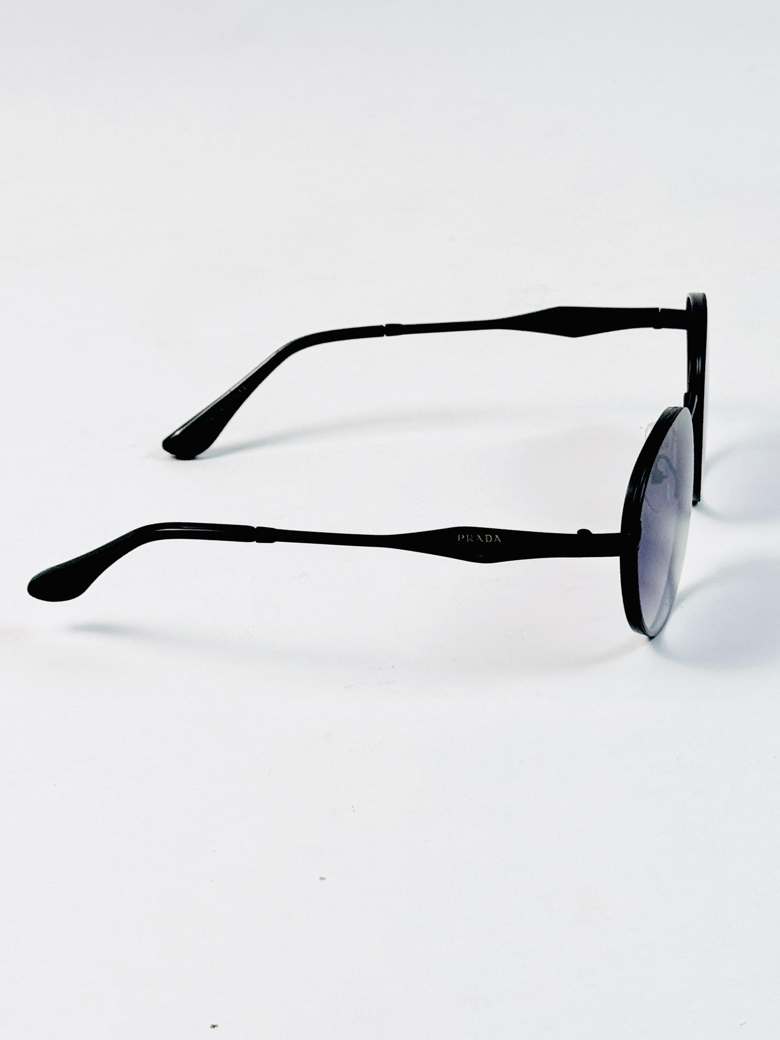 Prada – 364 – 54 – Black Gradient – Metal – Sunglasses – Unisex