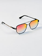 Prada – 19411 - 54 – Black Mercury – Metal – Sunglasses - Unisex