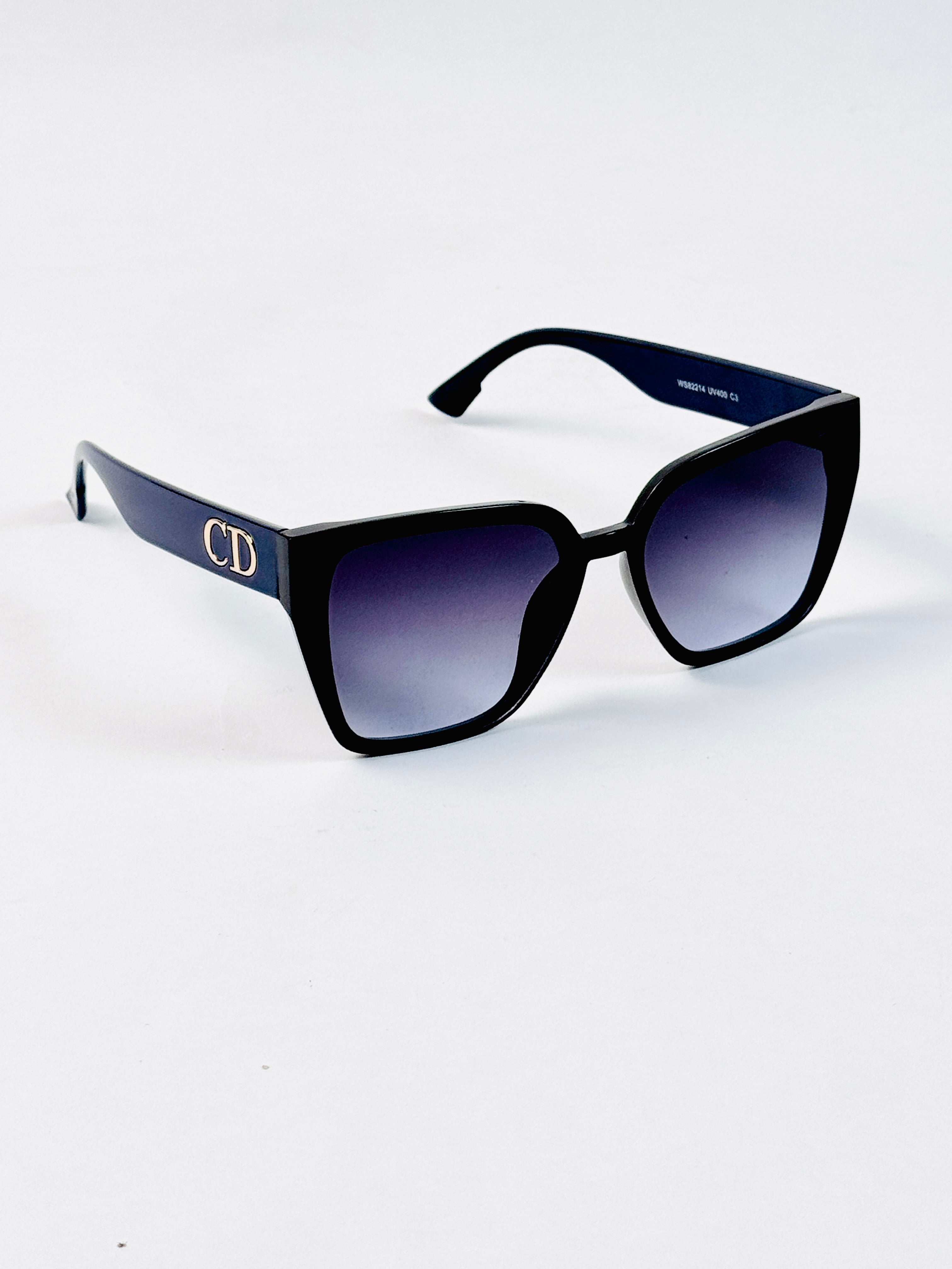 Dior – 82214 – 56 – Blue – Acetate – Sunglasses – Ladies