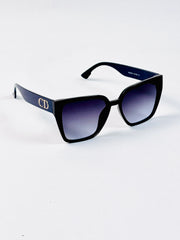 Dior – 82214 – 56 – Blue – Acetate – Sunglasses – Ladies