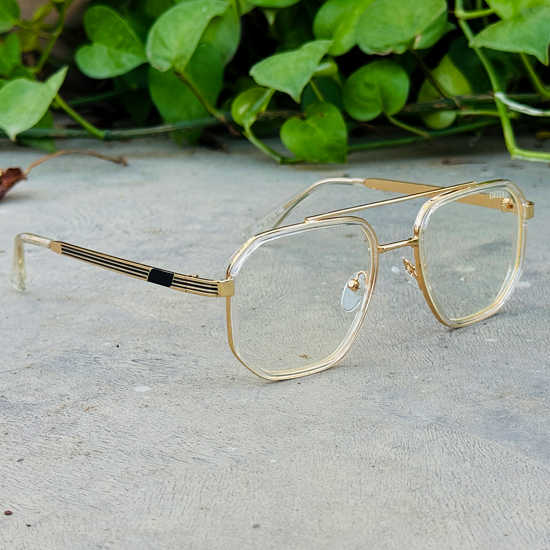 Dita – 9552 – 55 – Golden – Metal – Optics – Unisex