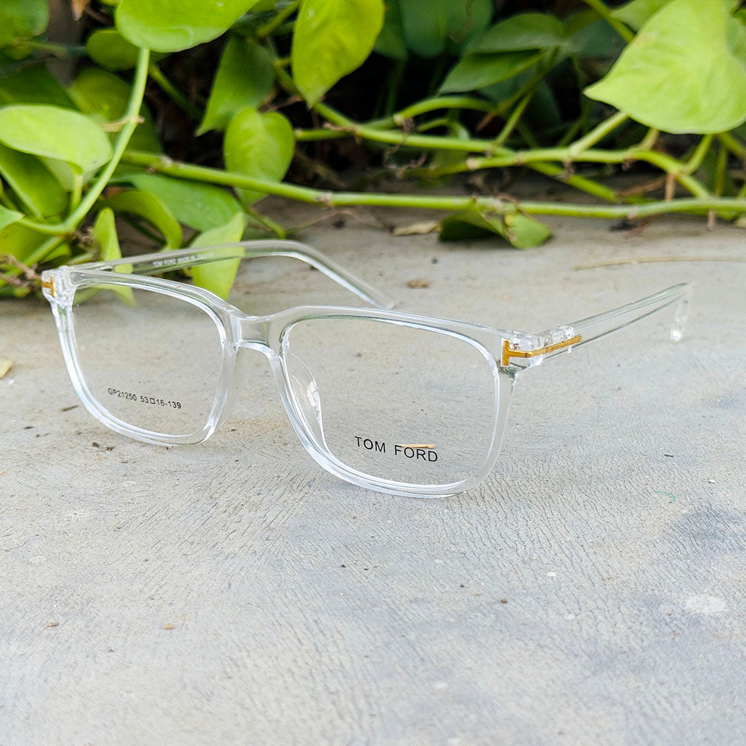 Tom Ford – 21250 – 53 - Transparent – Acetate – Optics – Unisex