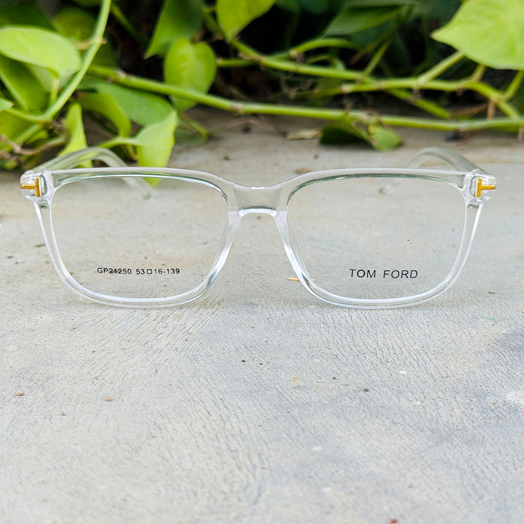Tom Ford – 21250 – 53 - Transparent – Acetate – Optics – Unisex