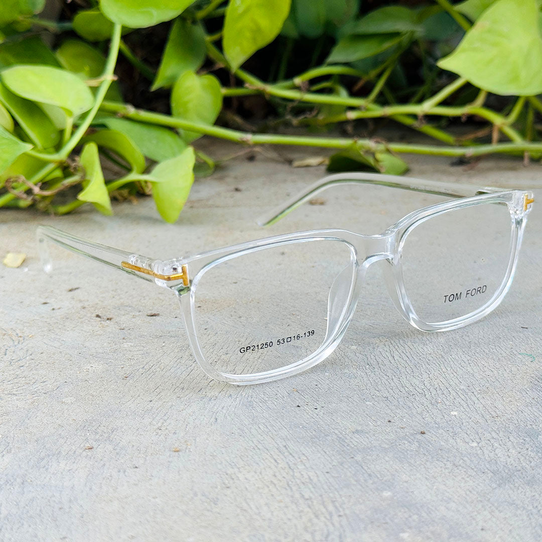 Tom Ford – 21250 – 53 - Transparent – Acetate – Optics – Unisex