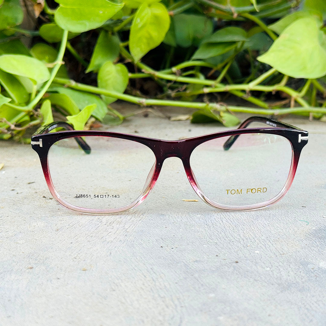 Tom Ford – 8651 – 54 - Maroon – Acetate – Optics – Unisex