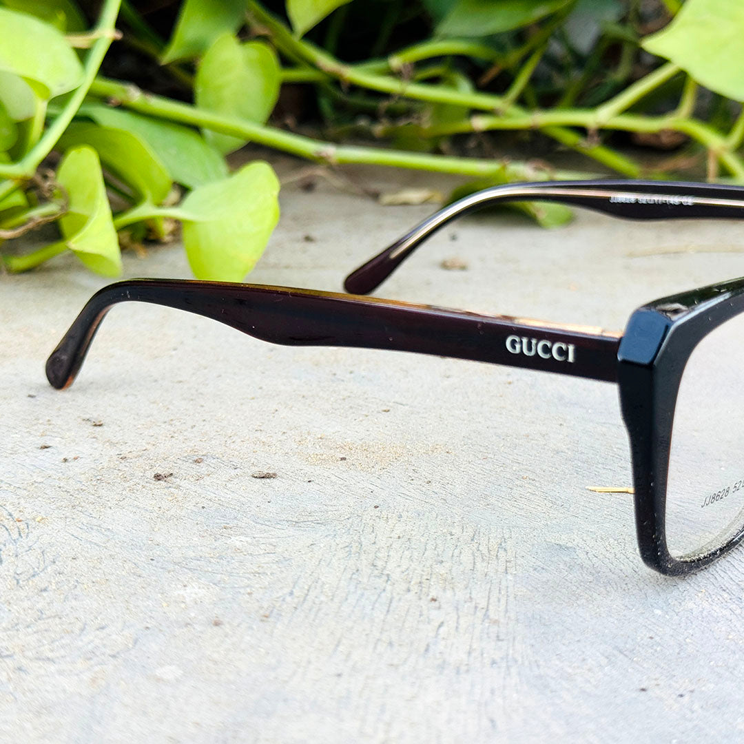 Gucci – 8628 – 52 - Black – Acetate – Optics – Ladies