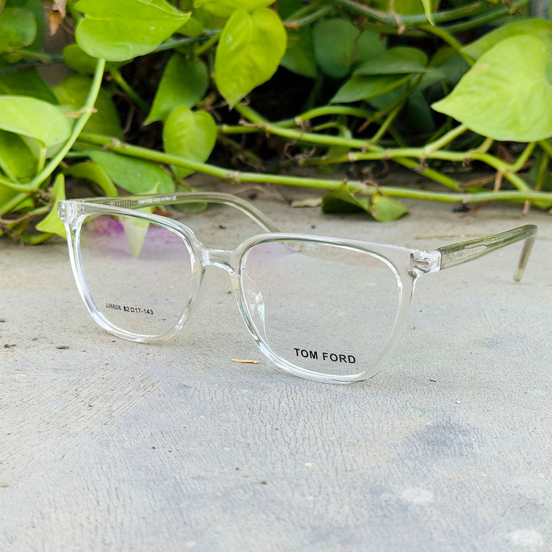 Tom Ford – 8606 – 52 - Transparent – Acetate – Optics – Unisex