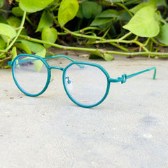 Ferragamo – 5580 – 54 – Green – Metal – Optics – Unisex