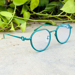 Ferragamo – 5580 – 54 – Green – Metal – Optics – Unisex