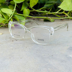 Gucci – 8628 – 52 - Transparent – Acetate – Optics – Ladies