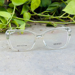 Gucci – 8628 – 52 - Transparent – Acetate – Optics – Ladies