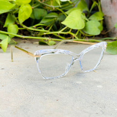 Dior– 868 – 52 - Transparent – Acetate - Metal – Optics – Ladies