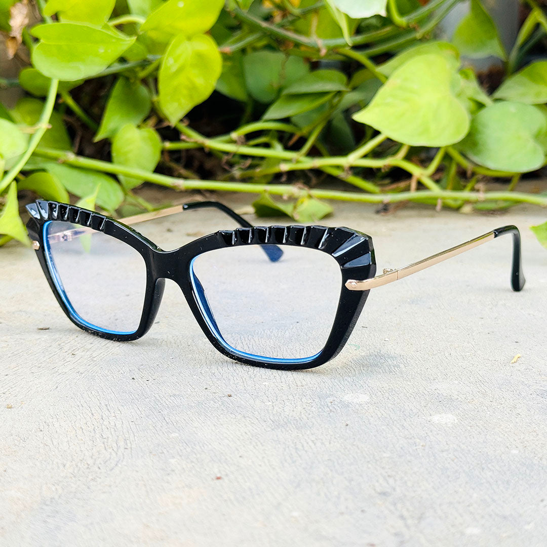 Dior– 868 – 52 - Black – Acetate - Metal – Optics – Ladies