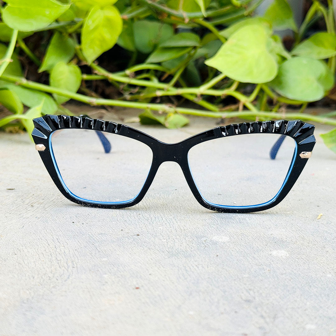 Dior– 868 – 52 - Black – Acetate - Metal – Optics – Ladies
