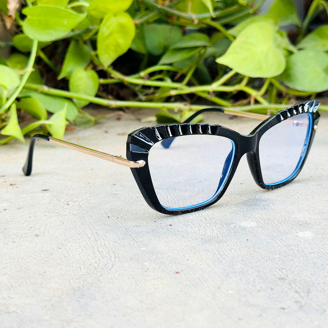 Dior– 868 – 52 - Black – Acetate - Metal – Optics – Ladies