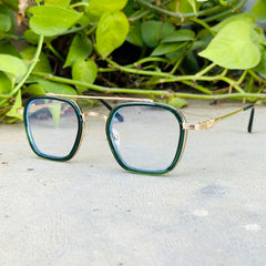 Ferragamo – 59300 – 5449 – Golden Green – Metal – Optics – Unisex