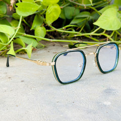 Ferragamo – 59300 – 5449 – Golden Green – Metal – Optics – Unisex