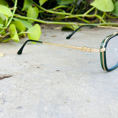 Ferragamo – 59300 – 5449 – Golden Green – Metal – Optics – Unisex