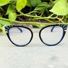 Dior – 81588 – 53 – Black – Acetate - Metal – Optics – Ladies