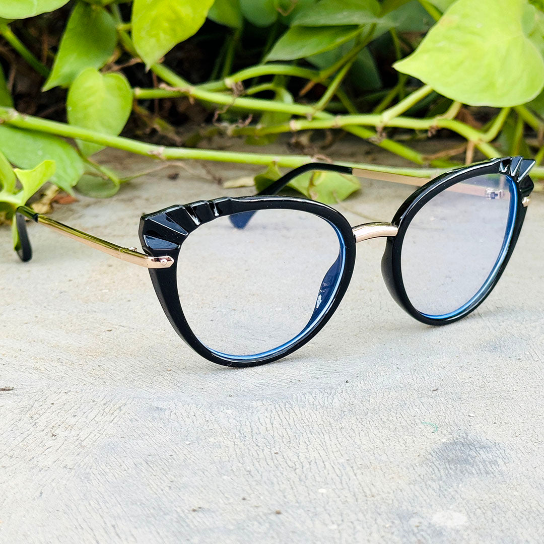 Dior – 81588 – 53 – Black – Acetate - Metal – Optics – Ladies