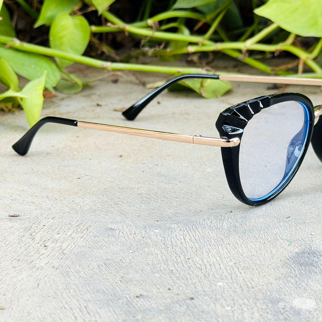 Dior – 81588 – 53 – Black – Acetate - Metal – Optics – Ladies