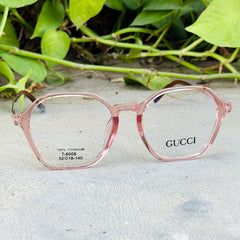 Gucci – 6008 – 52 - Pink – Metal - Acetate – Optics – Ladies