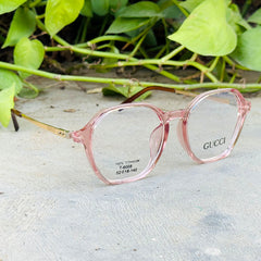 Gucci – 6008 – 52 - Pink – Metal - Acetate – Optics – Ladies