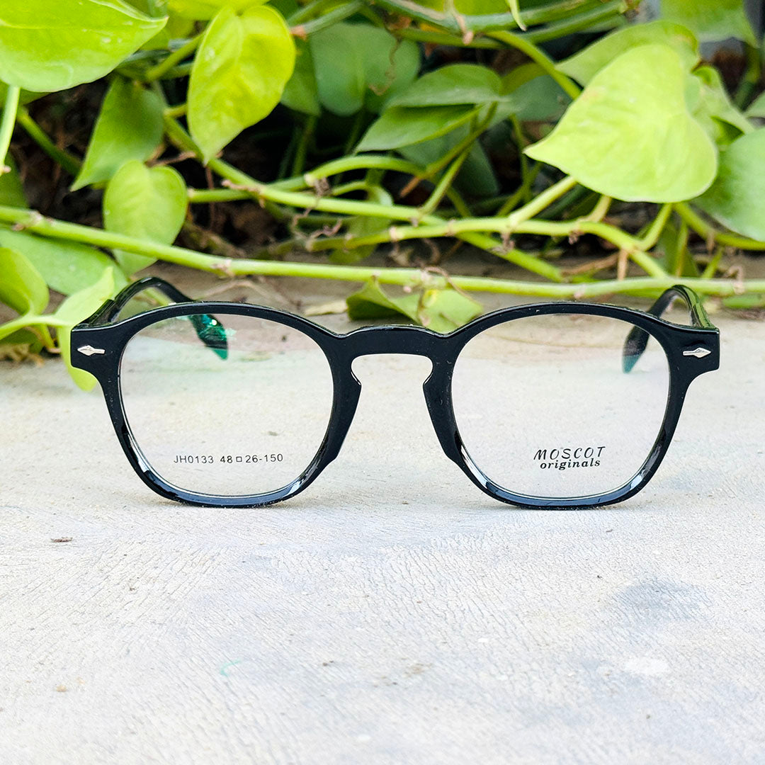 Moscot –0133– 48 - Black – Acetate – Optics – Unisex