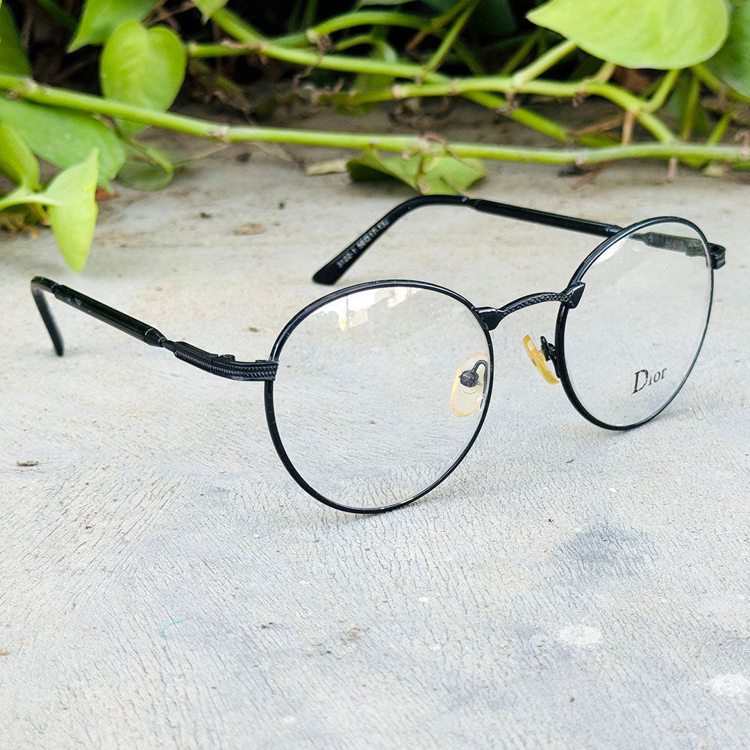 Dior – 3122 – 56 - Black – Metal – Optics – Unisex