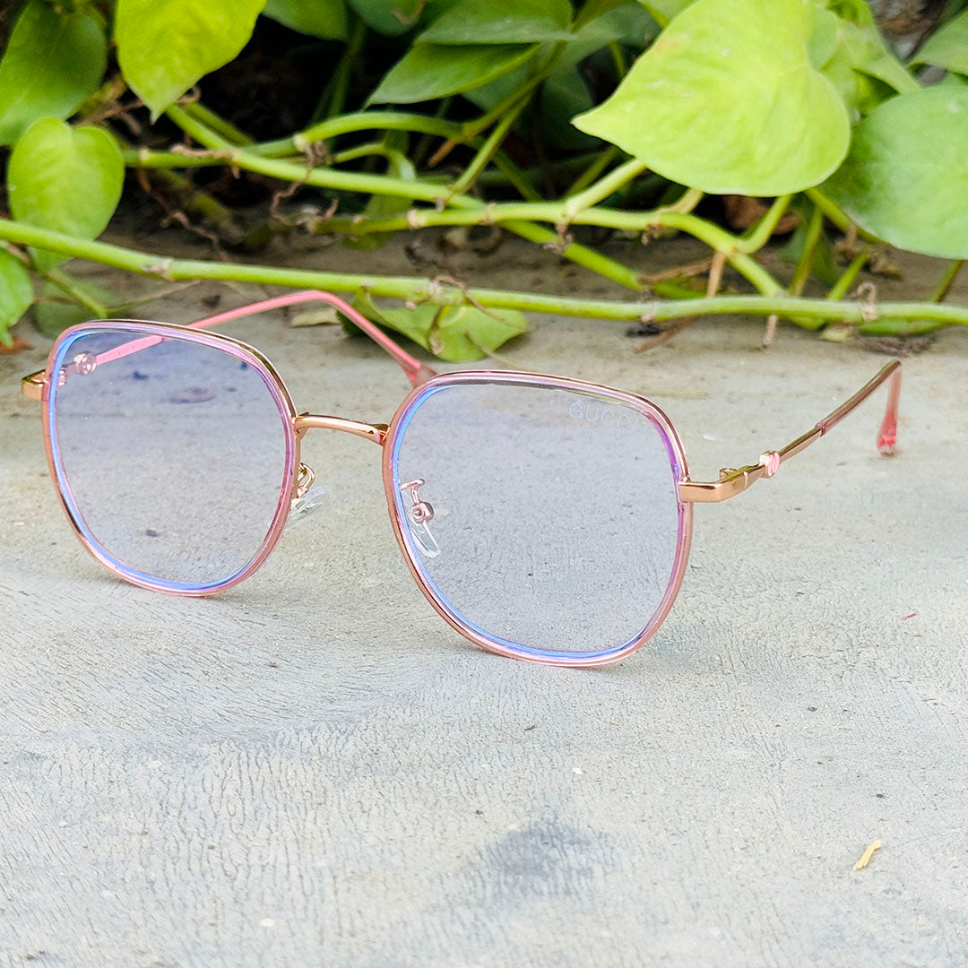 Gucci – 61036 – 51 - Pink – Metal – Optics – Ladies
