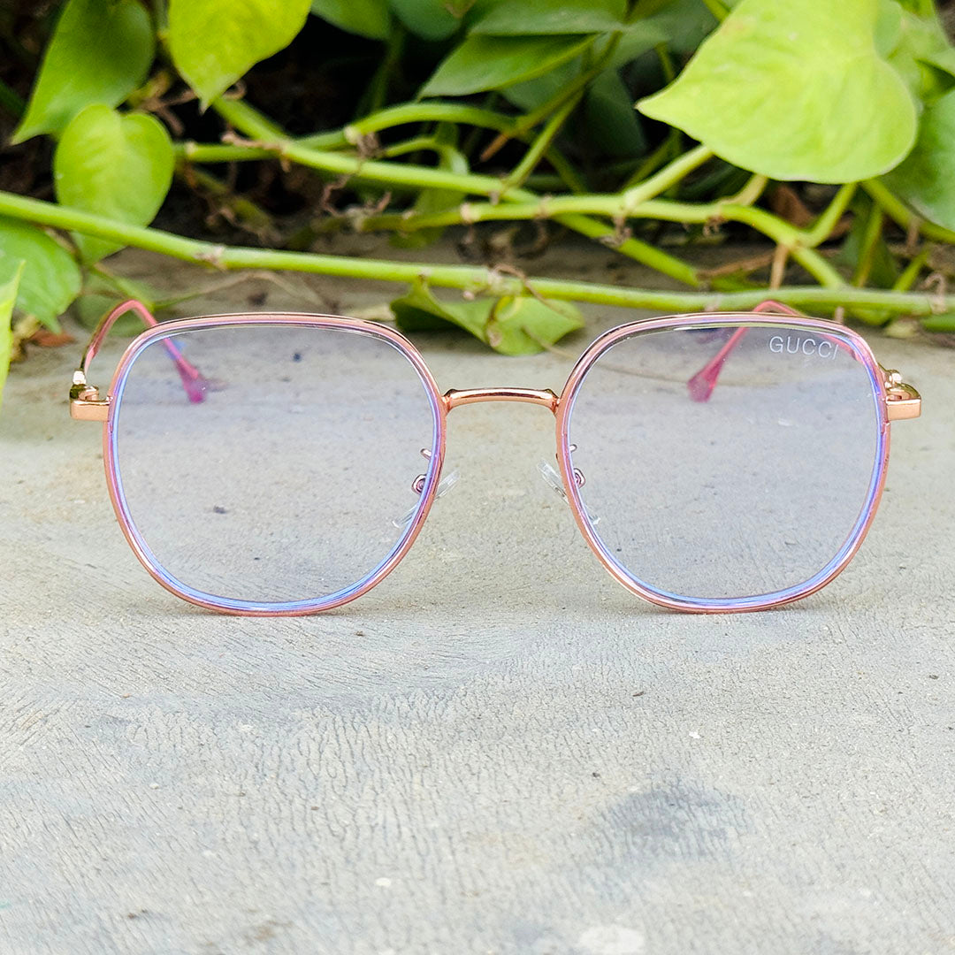 Gucci – 61036 – 51 - Pink – Metal – Optics – Ladies