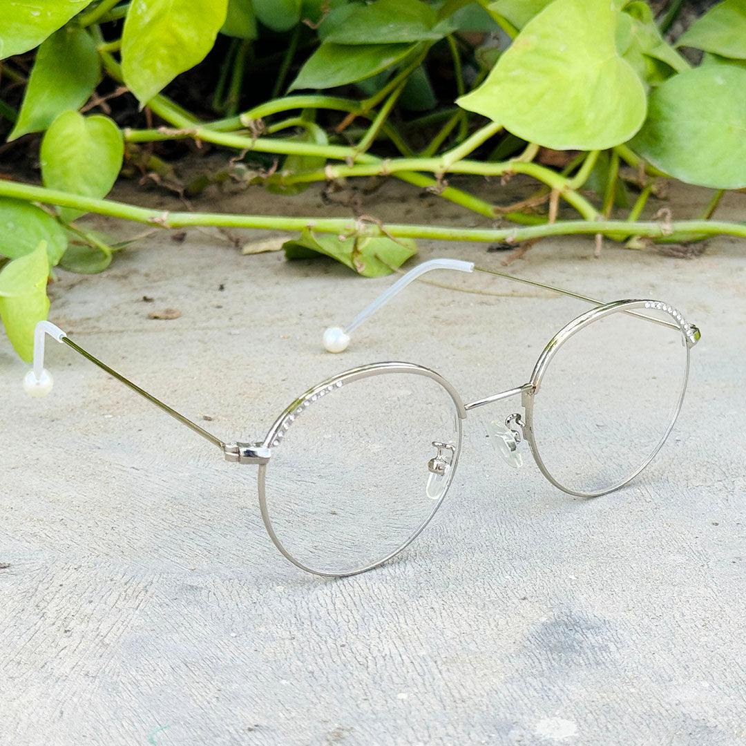 Dior – 3245 – 50 - Silver – Metal – Optics – Ladies