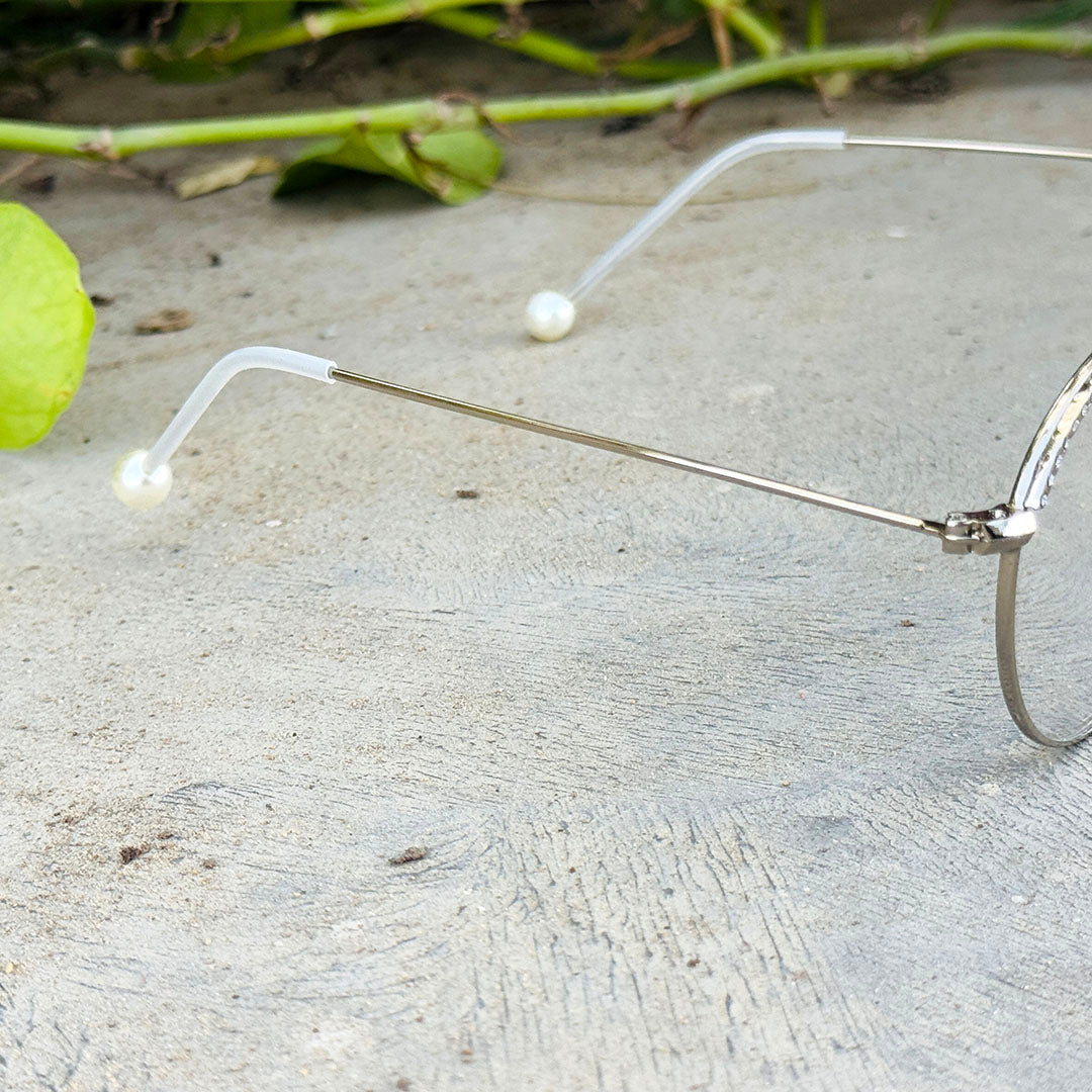 Dior – 3245 – 50 - Silver – Metal – Optics – Ladies