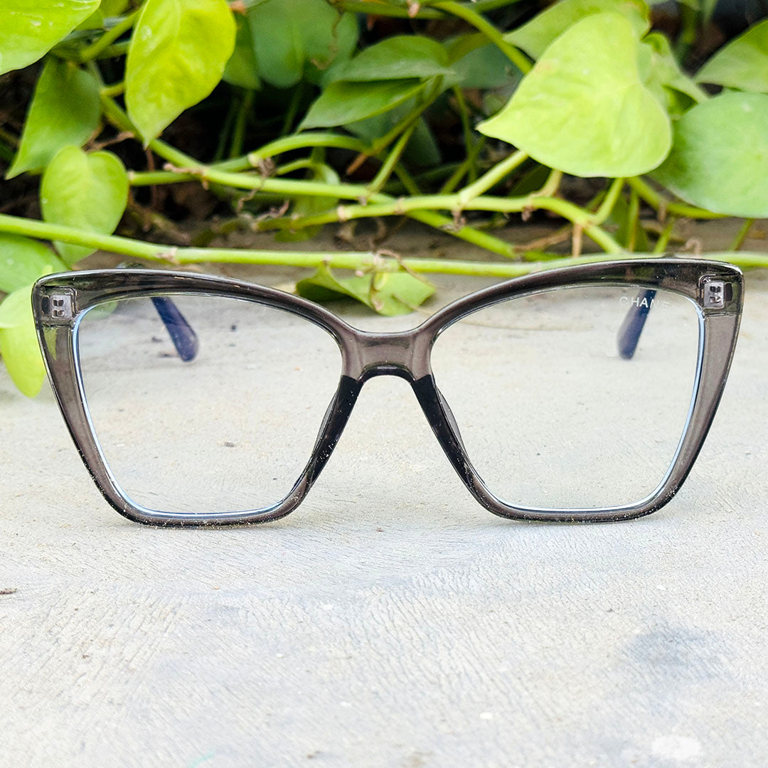 Chanel – 6005 – 54 - Grey – Acetate - Metal - Optics – Ladies