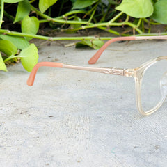 Chanel – 5501 – 56 - Orange – Acetate - Metal - Optics – Ladies
