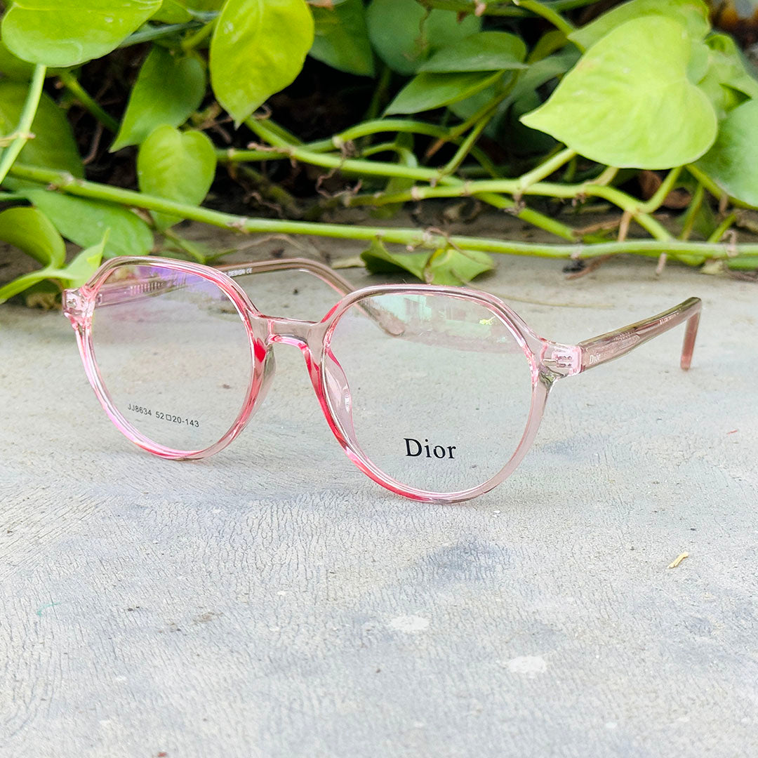Dior – 8634 – 52 - Pink – Acetate - Optics – Ladies