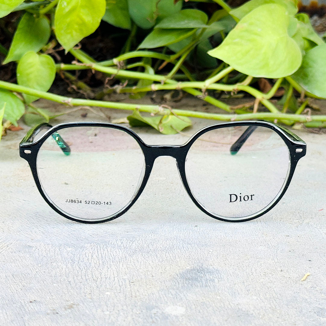 Dior – 8634 – 52 - Black – Acetate - Optics – Unisex