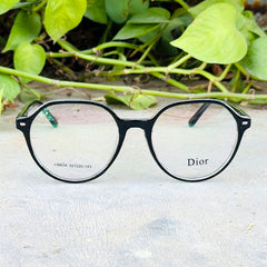Dior – 8634 – 52 - Black – Acetate - Optics – Unisex