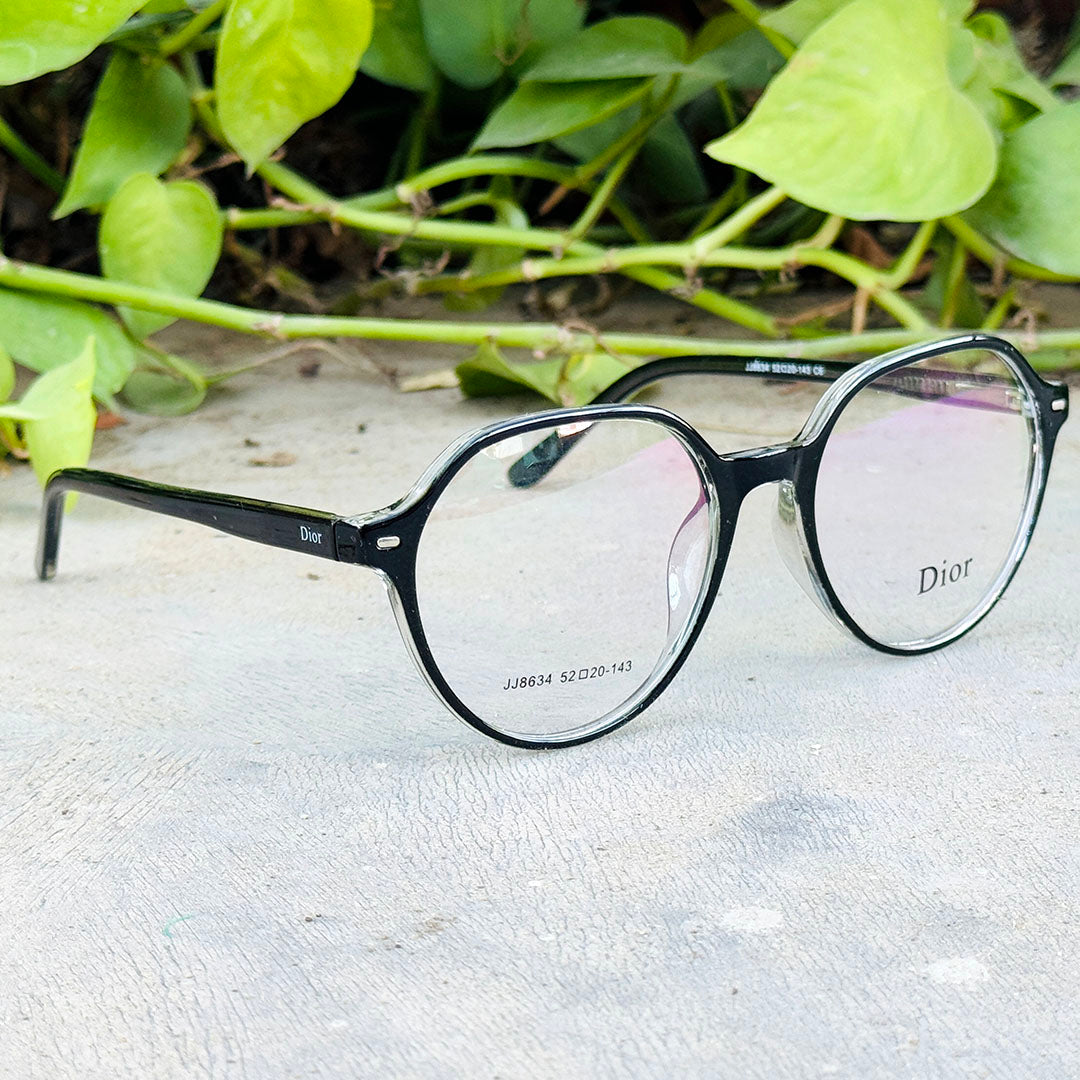 Dior – 8634 – 52 - Black – Acetate - Optics – Unisex