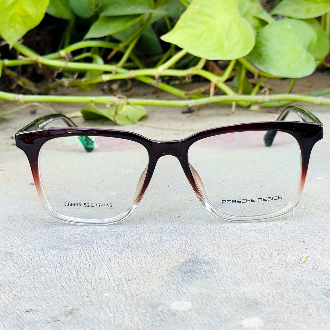 Porsche – 8633 – 52 - Brown – Acetate - Optics – Unisex