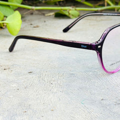 Dior – 8634 – 52 - Purple – Acetate - Optics – Unisex