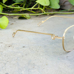 Dior – 9097 – 55- Golden – Metal – Optics – Unisex