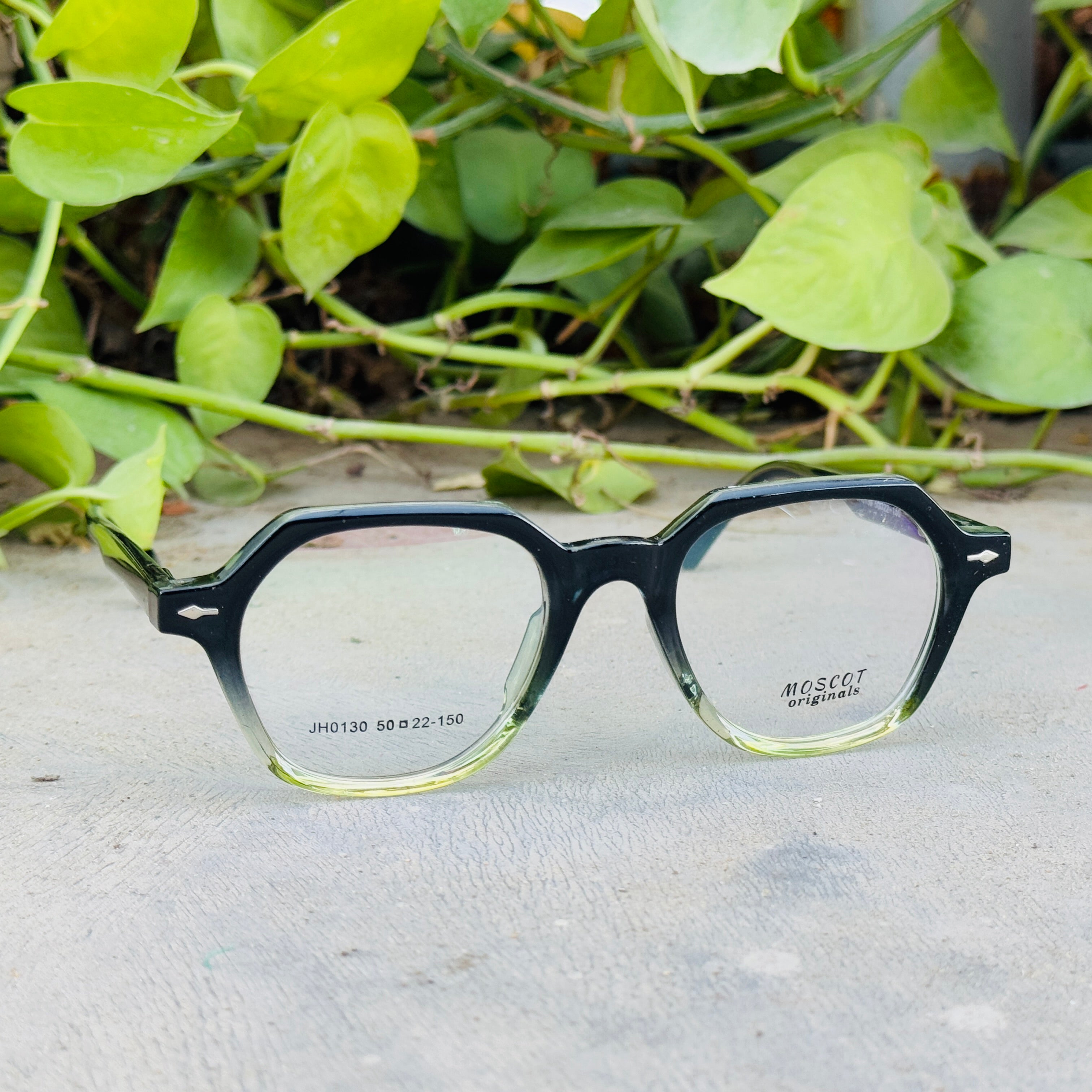 Moscot – 0130 – 50 - Black Green – Acetate – Optics – Unisex