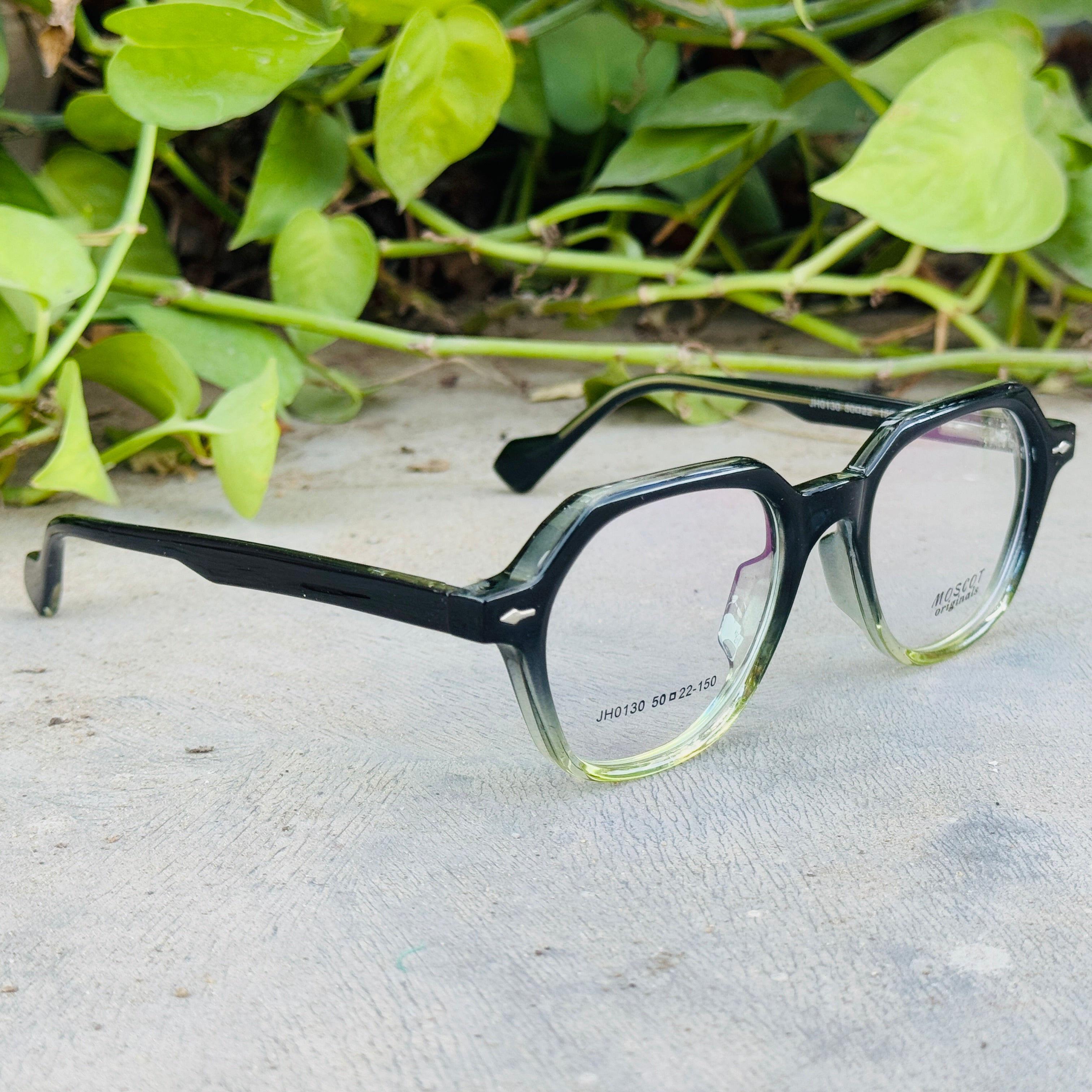Moscot – 0130 – 50 - Black Green – Acetate – Optics – Unisex